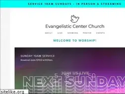 Sites similar to evangelisticcenter.com