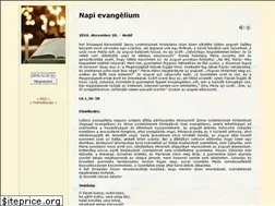 Sites similar to evangelium.katolikus.hu