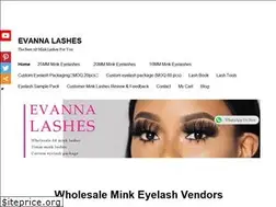 Sites similar to evannalashes.com
