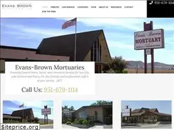Sites similar to evans-brownmortuary.com
