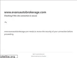 Sites similar to evansautobrokerage.com