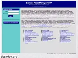 Sites similar to evansonasset.com