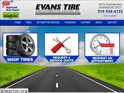 Sites similar to evanstire.net