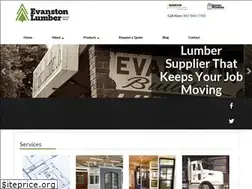 Sites similar to evanstonlumber.com