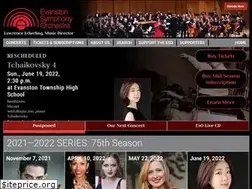 Sites similar to evanstonsymphony.org