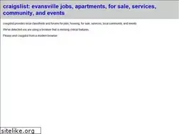 Sites similar to evansville.craigslist.org