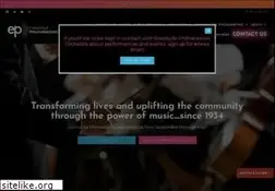 Sites similar to evansvillephilharmonic.org