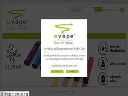 Sites similar to evape.de