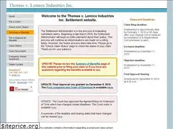 Sites similar to evaporatorcoillawsuit.com