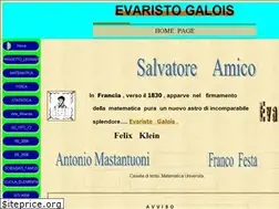 Sites similar to evaristogalois.it