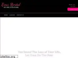 Sites similar to evasbridalsoforlandpark.com