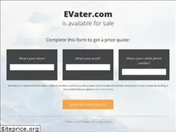 Sites similar to evater.com