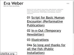 Sites similar to evaweber.net