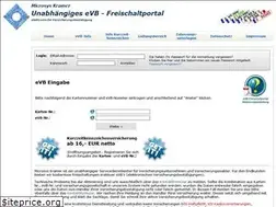 Sites similar to evb-freischaltung.de
