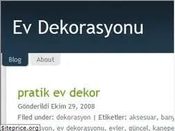 Sites similar to evdekorasyon.wordpress.com