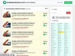 Sites similar to evdenevenakliyatplatformu.com