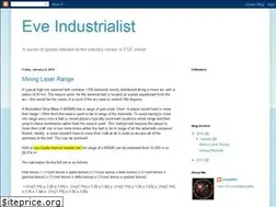 Sites similar to eve-industrialist.blogspot.com