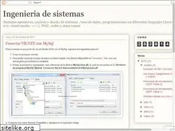 Sites similar to eve-ingsistemas-u.blogspot.com