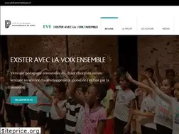 Sites similar to eve.philharmoniedeparis.fr