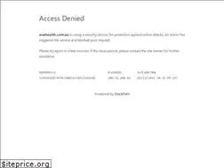 Sites similar to evehealth.com.au
