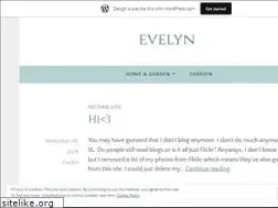 Sites similar to evelynhartshon.wordpress.com