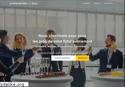 Sites similar to evenementielpourtous.com