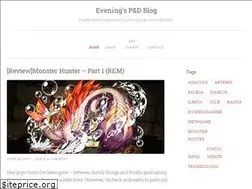 Sites similar to eveningpad.wordpress.com