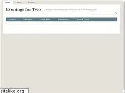 Sites similar to eveningsfortwo.com