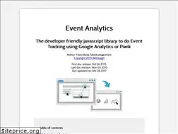 Sites similar to eventanalytics.org