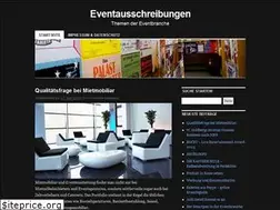 Sites similar to eventausschreibungen.de