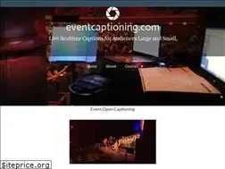 Sites similar to eventcaptioning.com
