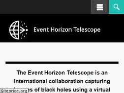 Sites similar to eventhorizontelescope.org
