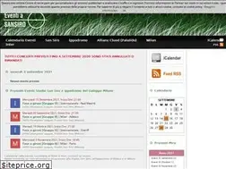 Sites similar to eventiasansiro.it
