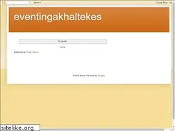 Sites similar to eventingakhaltekes.blogspot.com