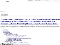 Sites similar to eventinturkey.com