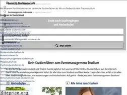 Sites similar to eventmanagement-studieren.de