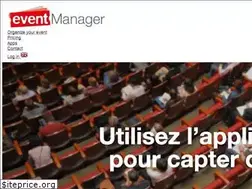 Sites similar to eventmanager.fr