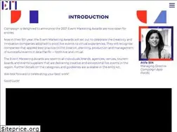 Sites similar to eventmarketingawards.asia