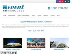 Sites similar to eventmarquees.com.au