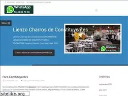 Sites similar to eventoslienzoscharros.com.mx