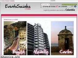 Sites similar to eventosocialescolombia.com