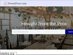 Sites similar to eventpros.com