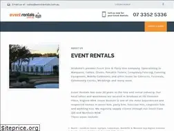 Sites similar to eventrentals.com.au