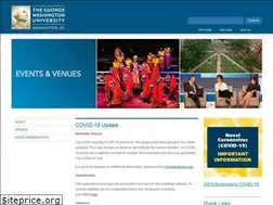 Sites similar to events-venues.gwu.edu