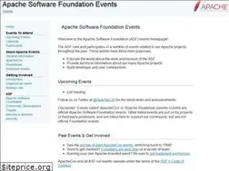 Sites similar to events.apache.org