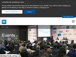 Sites similar to events.crugroup.com