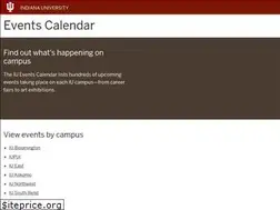 Sites similar to events.iu.edu