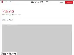Sites similar to events.theatlantic.com