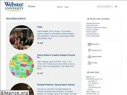 Sites similar to events.webster.edu