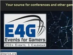 Sites similar to eventsforgamers.com